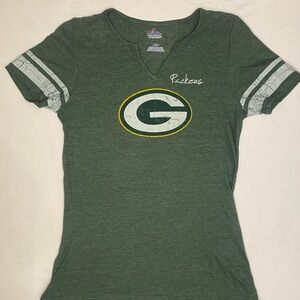 Majestic Green Packers - NFL Short Sleeve Tee L